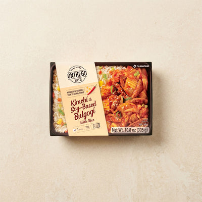[아워홈] 온더고 김치제육덮밥 (Kimchi & Soy-Based Bulgogi w/ Rice) 305g