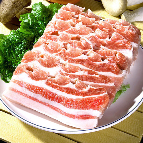 [울타리] 슬라이스 삼겹살 3lb + 항정살 1lb _타임딜 (묶음)