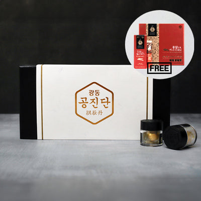 [광동제약] 광동 공진단 10환_무료배송특가 | *증정* [김정환홍삼] 홍삼으로 에너지타임 (10ml x 30포)