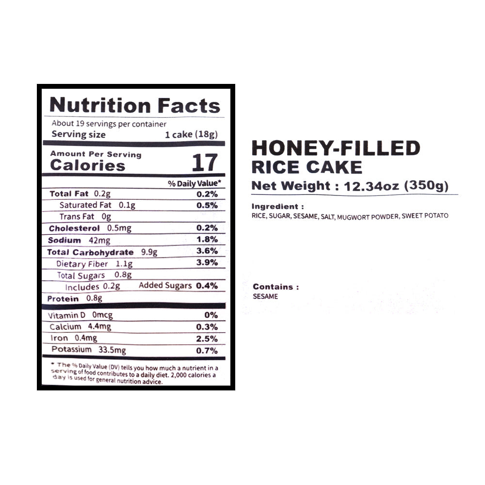 Assorted Honey Rice Cakes 350g + Assorted Wind Rice Cake 350g
