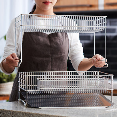 [한국직배송 D] 밧드야 A형 멀티랙(A형·엠보 식기건조대 전용) 또는 B형 멀티랙(B형 식기건조대 전용)