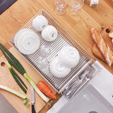 [한국직배송 B] 밧드야 B형 식기건조대 + 세로형 수저통, 컵도마걸이, 행주거치대