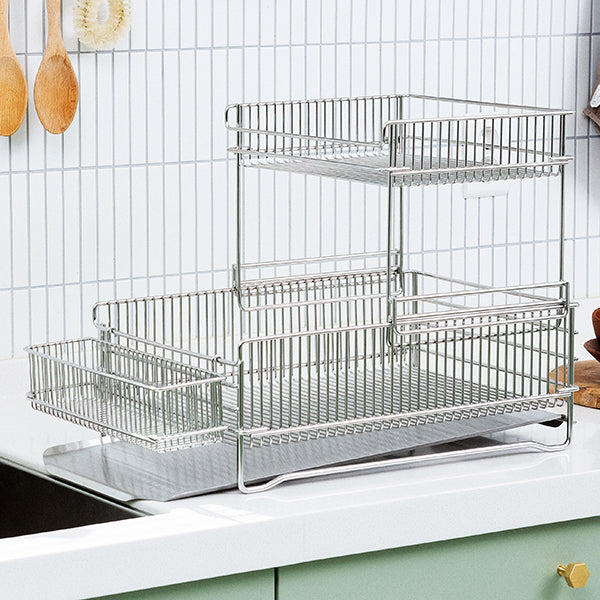 [한국직배송 D] 밧드야 A형 멀티랙(A형·엠보 식기건조대 전용) 또는 B형 멀티랙(B형 식기건조대 전용)