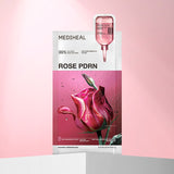 [MEDIHEAL] Rose PDRN Essential Mask Healthy Glow (10 Sheets)