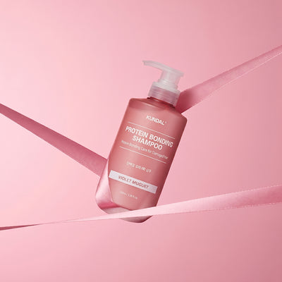 [KUNDAL] Protein Bonding Care Shampoo Violet Muguet Scent 500ml