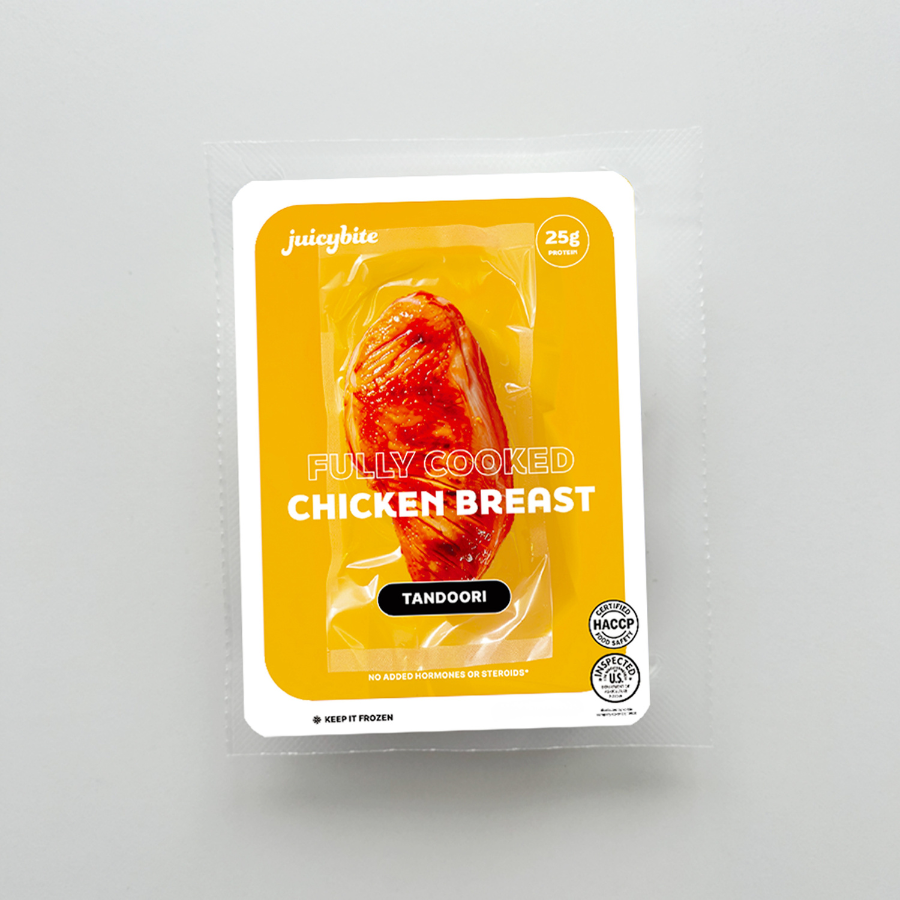[Juicybite] 60초 완성! 한국식 닭가슴살 탄두리맛 4oz