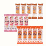 [미도어묵] 오징어야채 미도바 점보세트 (5개) + 신(辛)이내린 오징어야채바(5개) + 통으로 씹히는 통새우바 (5개)_타임딜(묶음)