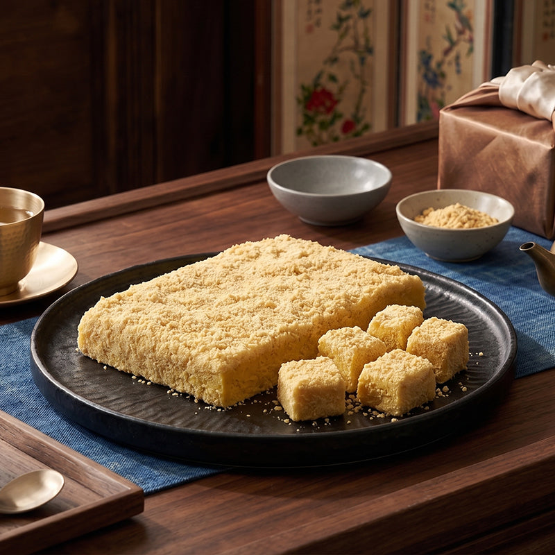 [마음이가] 판떡 쑥인절미 키트 2kg x 2판 + 판떡 호박인절미 키트 2kg x 2판 (묶음)_ 무료배송_ 7월 둘째주 순차발송