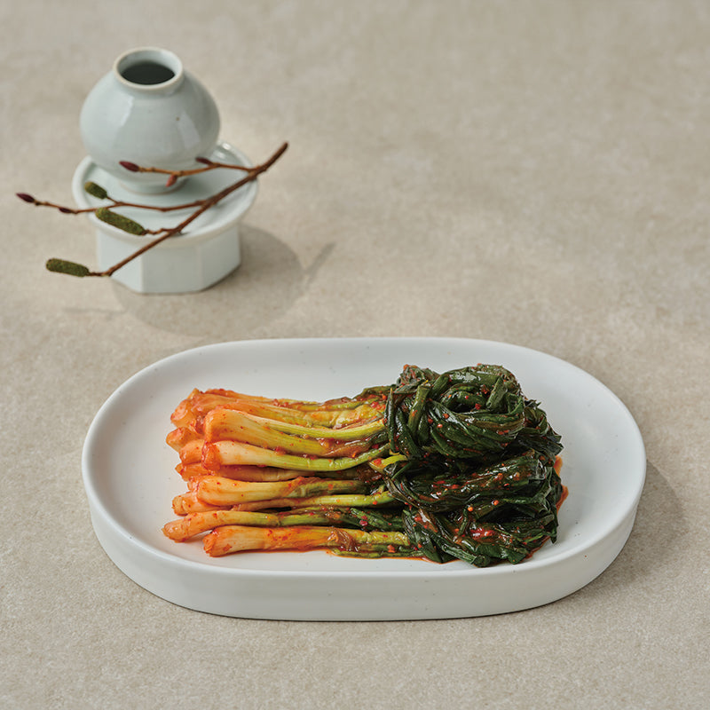 [Wooltari] Spicy Beef Soup With Vegetable 2.5lbㅣ*Free* [Yesodam] Green Onion Kimchi 800g