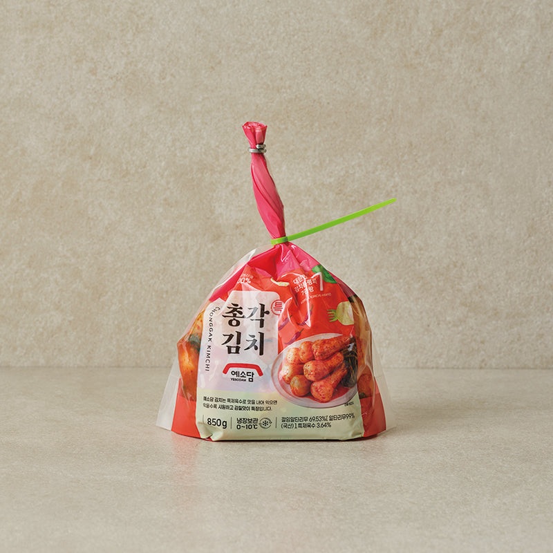 [예소담] 총각김치 850g_ 타임딜