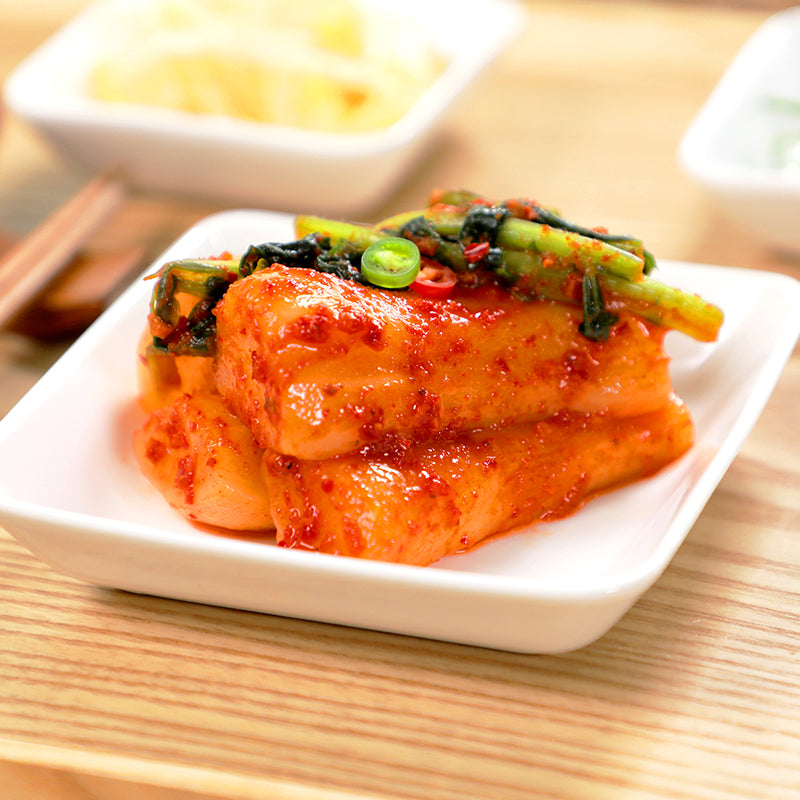 [황진담] 한국산 포기김치 5kg + 총각김치 3kg_무료배송_ 2월 둘째주 순차발송 (묶음)