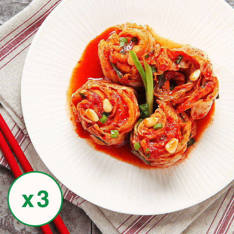 [임진강김치] 연천 미금치 율무김치 500g x 3개 (묶음)