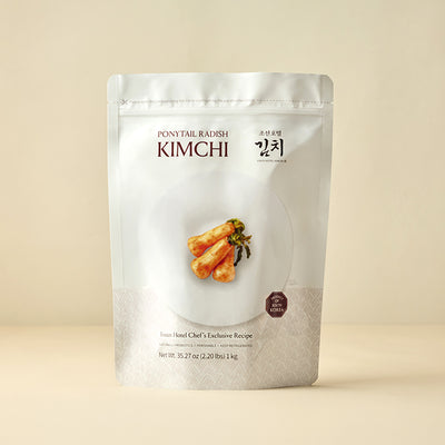 [조선호텔김치] 총각김치 1kg x 2개 (묶음)