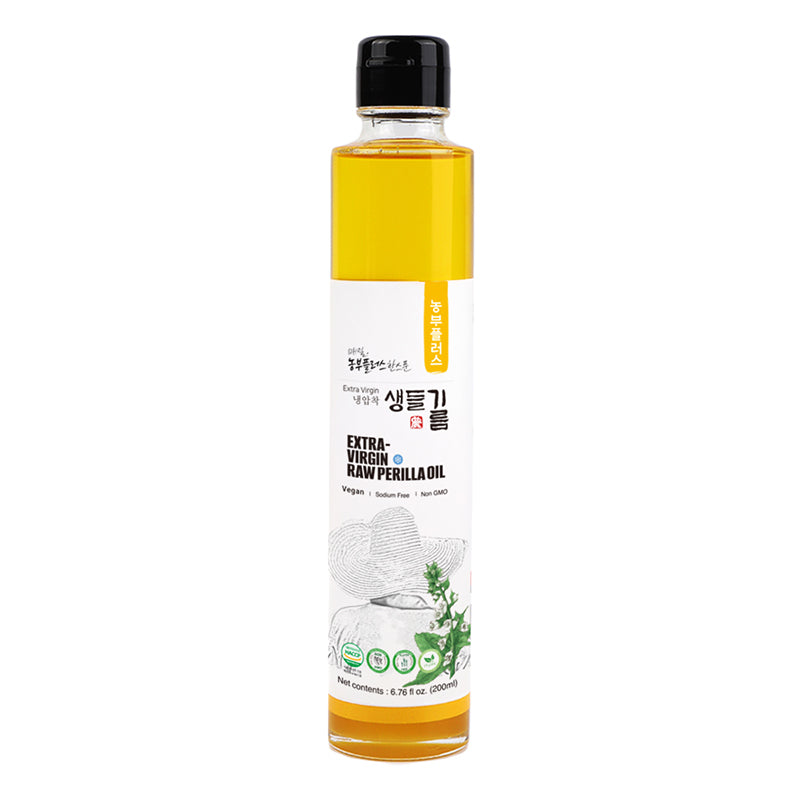 [농부플러스] 냉압착 생들기름 200ml