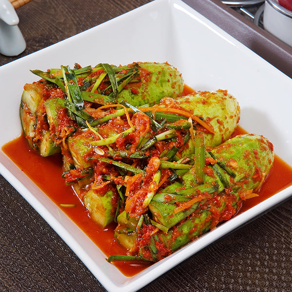 [한국직배송 B] 연천군 미금치 제철 오이소박이 2kg + 열무김치 1kg + 겉절이 1kg