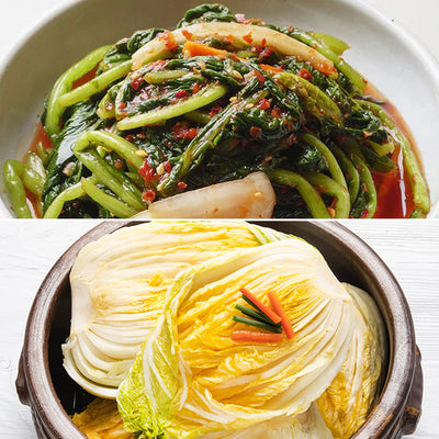 Hwang Jin Dam Young Radish Kimchi 2kg + Radish Water Kimchi 2kg + Kakdugi 1kg_Korea Direct Delivery C 